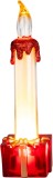 Lumanare LED decorativa de Craciun MagicHome, alb cald, 16 cm