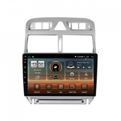 Navigatie dedicata cu Android Peugeot 307 2000 - 2013, 4GB RAM, Radio GPS Dual foto