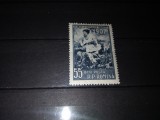 TIMBRE ROMANIA LP 426 1957 40 DE ANI DE LA RASCOALELE TARANESTI, Nestampilat
