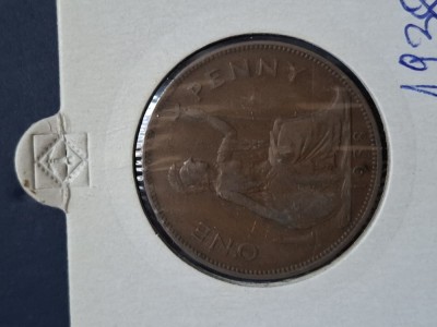 One penny 1938 foto