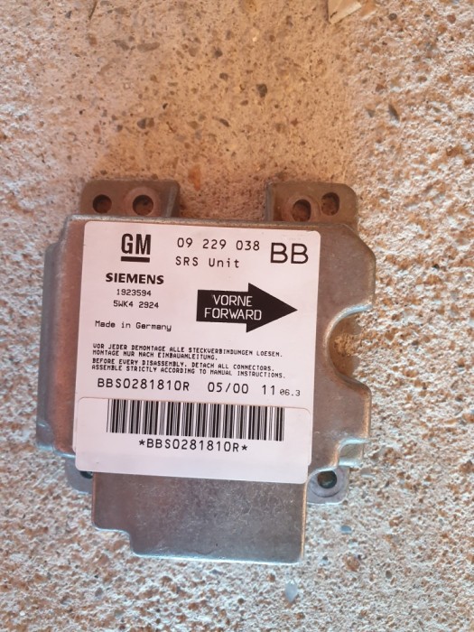 calculator airbag OPEL Corsa B