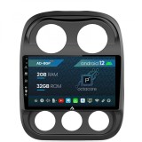 Cumpara ieftin Navigatie Jeep Compass (2009-2016), Android 12, P-Octacore 2GB RAM + 32GB ROM, 10.1 Inch - AD-BGP9002+AD-BGRKIT284