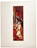 art print 1903 RUBENS Altarul din jldefonso _ imaginea din aripa dreapta