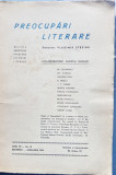 F134-I-Preocupari Literare-revista veche 1942-Vladimir Streinu.