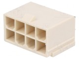 Soclu cablu-placă Mini-Fit Jr 4,2mm 8 pini 13A drept, MOLEX