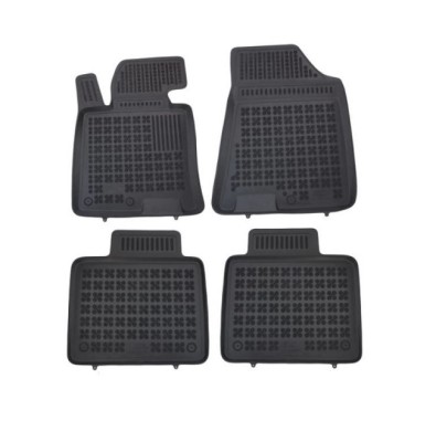 Set covorase auto din cauciuc Hyundai I40 (Vf), 06.2011-, negru, presuri tip tavita, Rezaw 201611, Aftermarket foto