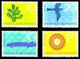 Liechtenstein 1966 Nature conservation MNH DC.111, Nestampilat