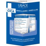 Uriage Bari&eacute;derm Cica Hands &amp; Lips Set set pentru piele foarte uscata