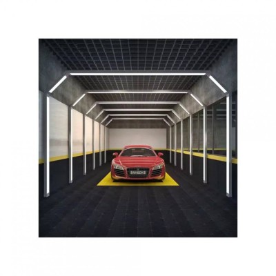 Tunel LED detailing auto 5.25 x 4 m 1470W, 6000K foto