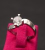 Inel de logodna din argint stralucitor cu Swarovski-ARG39A, Argintboutique