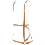 BIJOUX - INDISCRETS MAZE HARNESS DRESS SHAPE BROWN, BIJOUX MAZE