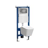 Cumpara ieftin Set rezervor WC montat pe perete Roya Tinos 81GRE
