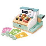 Casa de marcat cu scaner, din lemn, Tender Leaf Toys, premium