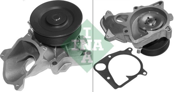 INA 538 0187 10 Pompă de apă, răcire motor