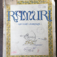 Revista Literara - Ramuri-Anul al XXII-lea Nr. 11-12 1928