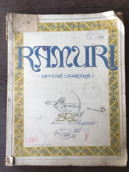 Revista Literara - Ramuri-Anul al XXII-lea Nr. 11-12 1928