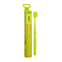 Periuta de dinti PREMIUM, verde, Nordics