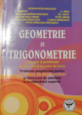 Geometrie si trigonometrie culegere pt bac de Catalin-Petru Nicolescu foto