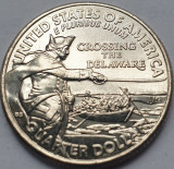 Cumpara ieftin Monedă 25 cents / quarter 2021 USA, Crossing the Delaware, unc, litera P/D, America de Nord
