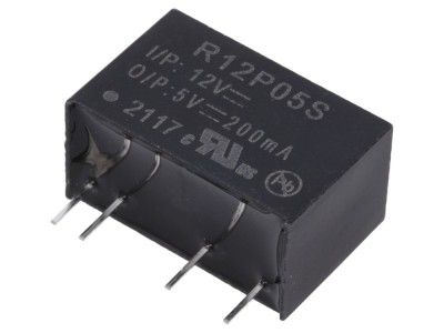 Convertor DC/DC 1W 12V la 5V foto
