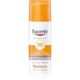 Eucerin Sun Pigment Control Tinted emulsie protectoare &icirc;mpotriva hiper-pigmentării tenului SPF 50+ culoare Medium 50 ml