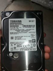 Hard disk TOSHIBA 1Tb DT01ACA100, Sata 3, 32MB, 7200rpm - Aprilie 2017 foto