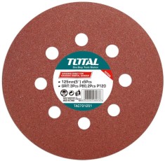 TOTAL - DISC HARTIE ABRAZIVA 125MM - P80,P120 PowerTool TopQuality foto
