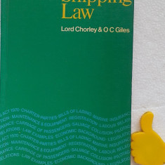 Shipping law Drept maritim Lord Chorley, O.C. Giles