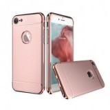 Husa iPhone 7 Plus 3in1 Rose Gold Protectie Completa, Anti-soc, Subtire, Eleganta