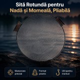 Sită Rotundă pentru Nadă și Momeală, Pliabilă
