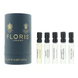 Discovery Collection Set Floris Of London: White Rose, Eau De Toilette, For Women, 2 ml *Vial + Night Scented Jasmine, Eau De To
