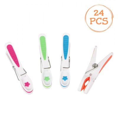 C&amp;acirc;rlige Rufe, Softgrip, 8cm, Set 24 Bucăți, Multicolor foto