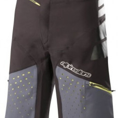 Pantaloni Ciclism Barbati Alpinestar Drop Pro Negru / Gri Marimea 32 1726718106132