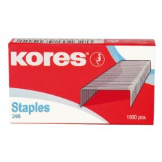 Set 1000 Capse 24/6 Kores, Capse Hartie, Capse pentru Hartie, Capse de Birou, Capse Zincate, Set Capse Zincate, Seturi Capse Zincate, Capse Capsator, foto