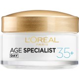 Crema antirid pentru fata L&amp;#039;Or&eacute;al Paris Age Specialist 35+ de zi, 50 ml