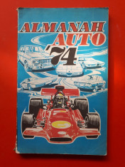 ALMANAH AUTO ? 1974 foto