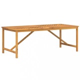 Cumpara ieftin Masa de sufragerie gradina 200x90x74 cm, lemn masiv de acacia