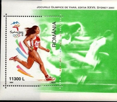 Romania 2000 Sport Olympic Summer Games perf. sheets Mi.B314 MNH DF.018 foto