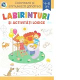 Labirinturi si activitati logice. Coloreaza si stimuleaza gandirea, 4-6 ani - Sveta Albu