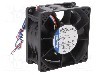 Ventilator 80x80x38mm, 20...58V DC, {{Viteza de rota&amp;#355;ie}}, EBM-PAPST - 8218J/2H4