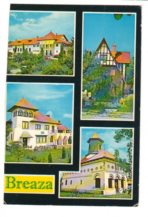 CPIB 18372 CARTE POSTALA - BREAZA, MOZAIC