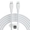 Cablu Baseus Pudding USB-C-USB-C, alb