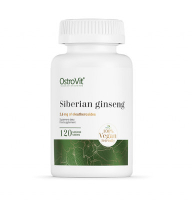 OstroVit Ginseng siberian 120 comprimate foto