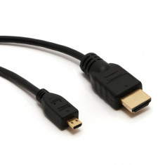 Cablu HDMI to Micro HDMI Full HD 1080P High Speed with Ethernet 2M foto