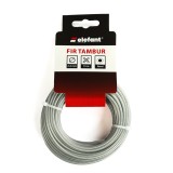 FIR TAMBUR CU INSERTIE METALICA 2.4mm x 15m, ELEFANT Innovative ReliableTools