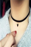 Choker Negru Elegant Fashion Delux - Colier Damă Modern la G&acirc;t, Accesorii Bijuterii Ocazie Specială &amp; Zilnic