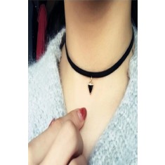Choker Fashion Black Delux - Colier elegant pentru gat