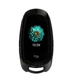 Cheie Auto Smart cu Display SK05 Negru, Activare Keyless Entry, 4 butoane, LCD cu touchscreen