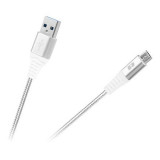 Cumpara ieftin Cablu USB - micro USB 1 metru alb