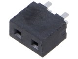 Conector şiruri pini soclu tată 2x5,08mm THT SAMTEC